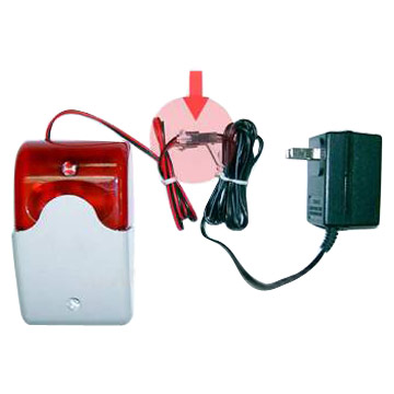 Wire - Wireless Flashing Siren