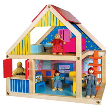 Wooden Doll House