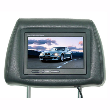 7 Headrest LCD with Pillow