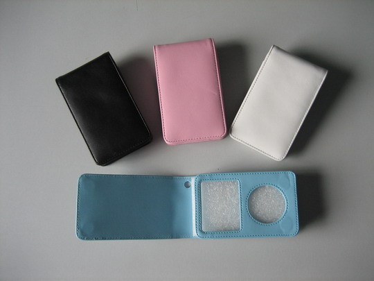 IPOD/PDA leather case