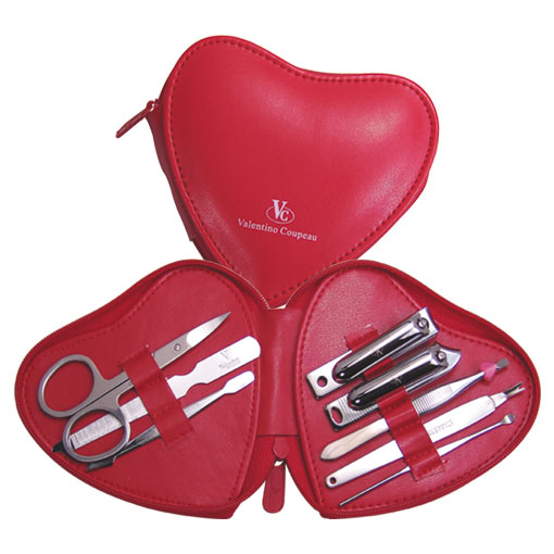 manicure set of heart shape ---DN-364ST