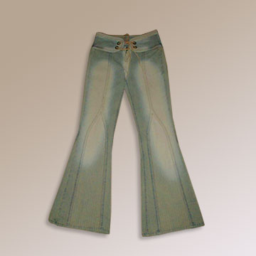 Ladies' Overdye Stretch Pants