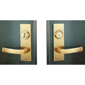 Japanese-Style Stainless Steel Lever Handle Locks