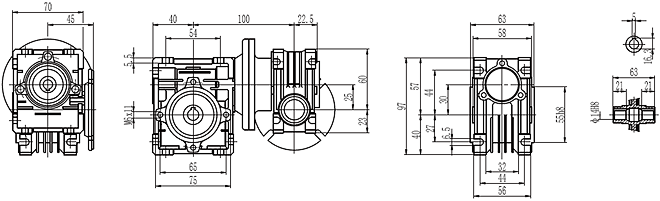 gear reduction motor 