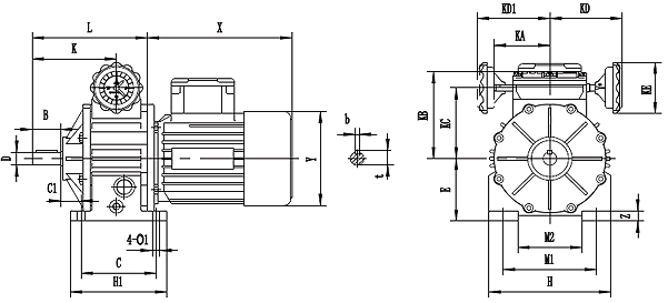 fractional horsepower gearmotor 