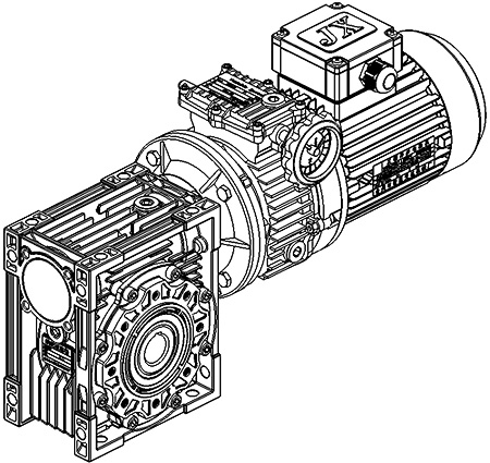 Combination of Basic Model And Worm-gear Speed Reducer
