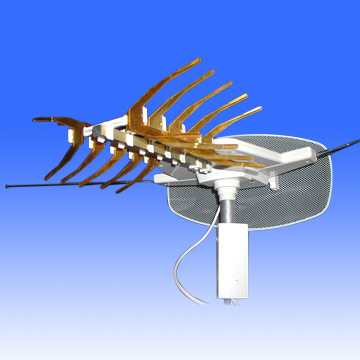 Remote-Control Rotating TV Antenna