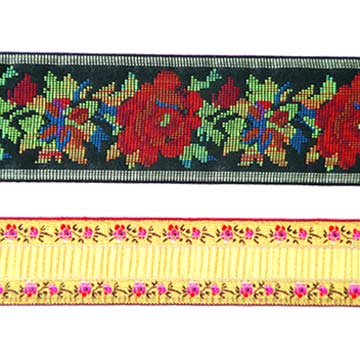 Multicolored Jacquard Webbings