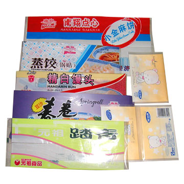 Back Heat Seal Plastic Bags