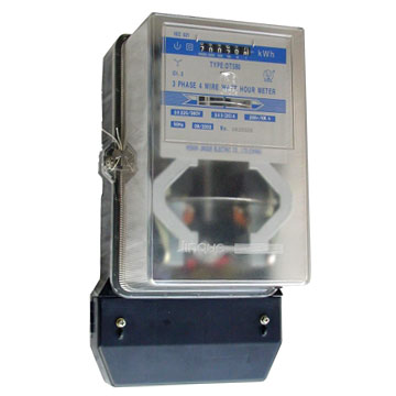 Three Phase Inductive Energy Meters