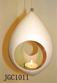 ceramic dolomite candle holder