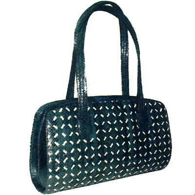 snakeskin bag