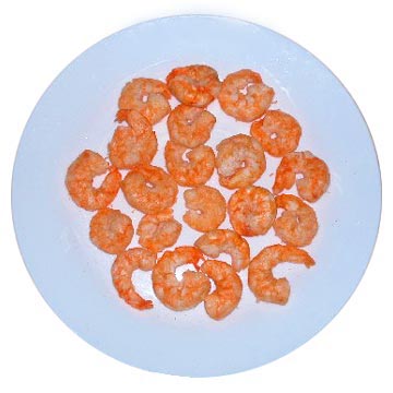 Dehydrated Shelled Shrimps