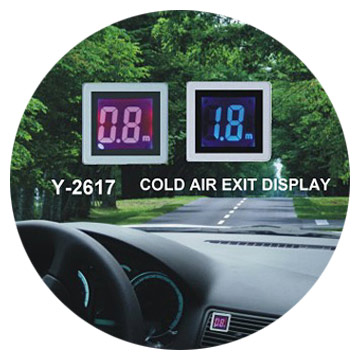 Cold Air Exit Display Parking Sensor Sys