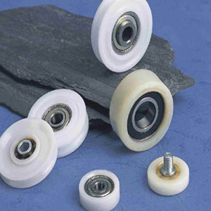 Super-grinding plastic bearing