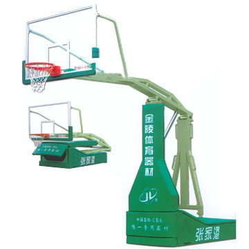 Elastic Balance Basketball Backstops