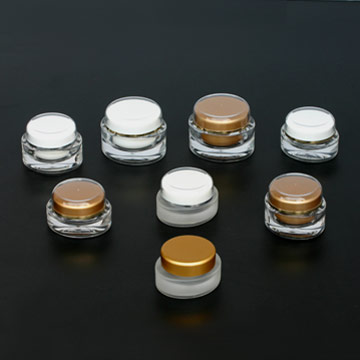 Oval Acrylic Jars
