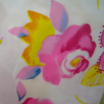 Textile Fabric Pure Linen Print