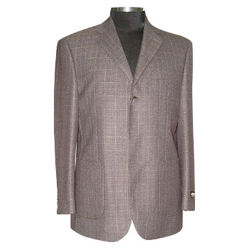 Men's grey suit 