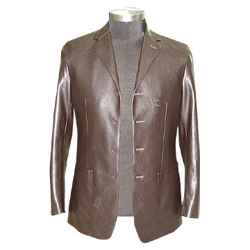 Men's  leather jacket 