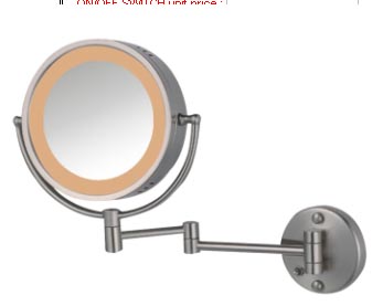 Wall makeup mirror