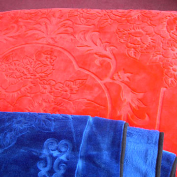 Compressed Solid Colored Mink Blankets