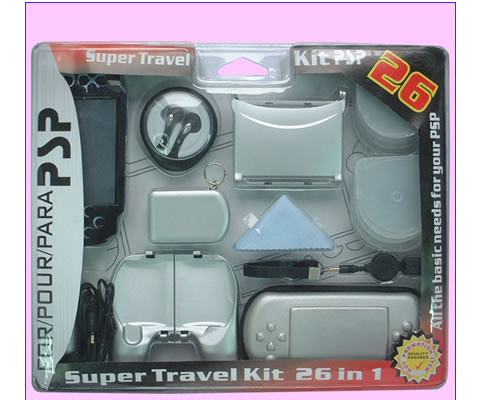 PSP 26 in 1 kit games accessories