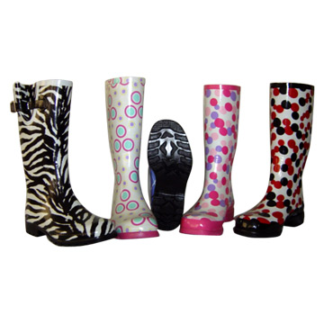 fashion rubber boot 