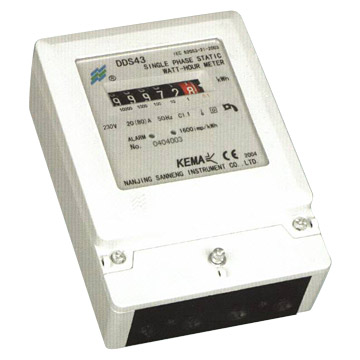 Single-Phase Static Watt-Hour Meters