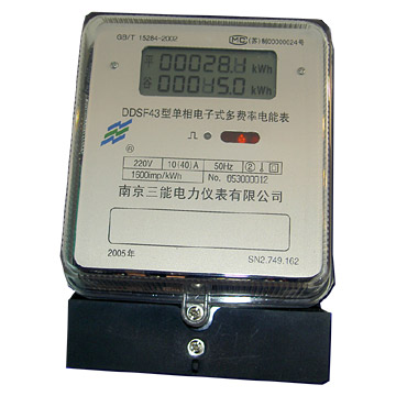 Bridge Type Multi-Tariff Energy Meters