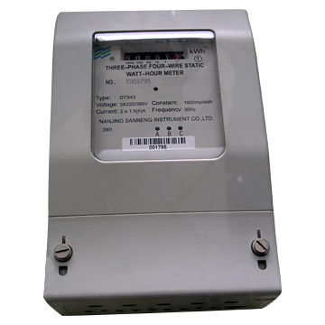 Three-Phase Static Watt-Hour Meters