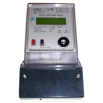 Three-Phase Static Multi-Tariff Watt-Hour Meters