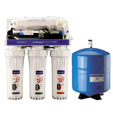 Five Stage RO Filtration System with Pump