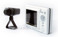 2.4 GHz Wireless LCD Monitor Receiver built-in Video Audio Recorder