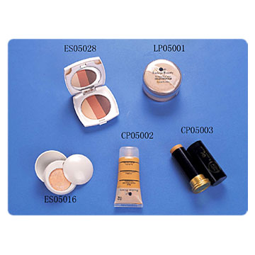 Loose Powders, Cover Stick, Foundations