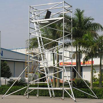 Mobile Aluminum Towers with 6.0m Ladder