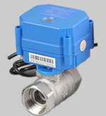 Mini Motorized ball valve(electric operated) for automatic control