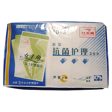 Anti-Bacterial Sanitary Pad