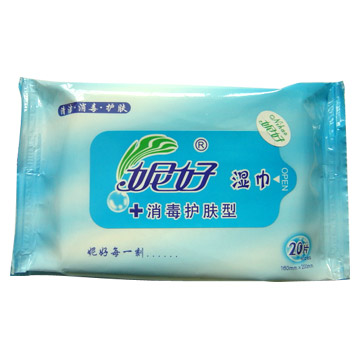 Anti-Bacterial Wet Wipe