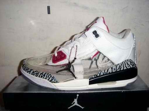 Clear Jordan 3