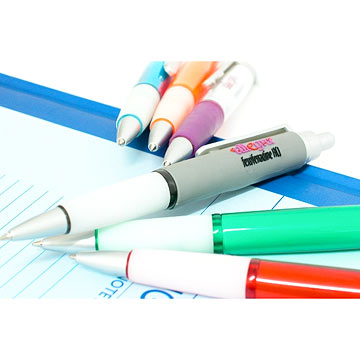 Raised Logo Ball Pens