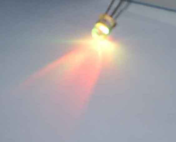 5mm 2pin Rainbow LED For Advertising