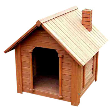 wooden cat house 