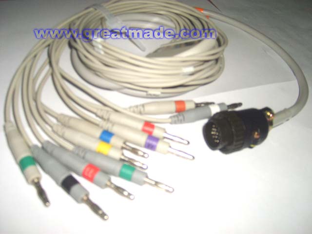 EKG cable and leadwires