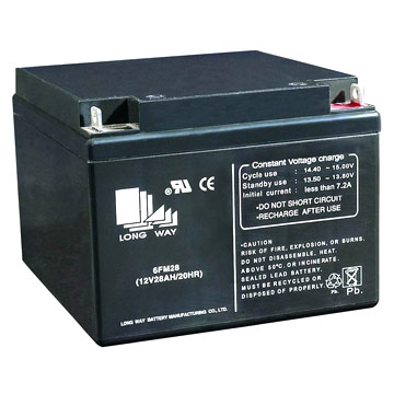 Sealed Lead Acid Rechargeable Battery 