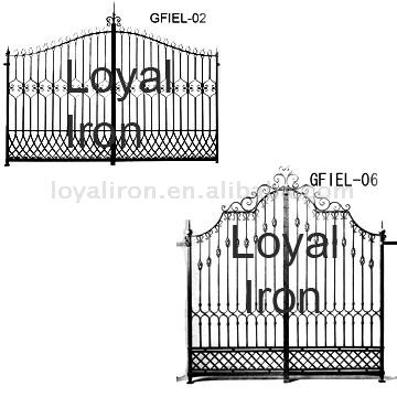 Elegant Series Forged Iron Gates