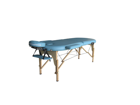 2-Section Portable Metal/Wood Massage Table (MS222-1.2.3)