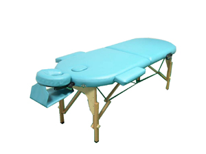 2-Section Portable Wooden Massage Table (Ms222-1.2.4)