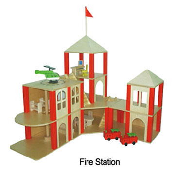 Wooden Fire Stations