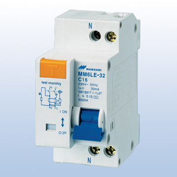 MM6LE Earth Leakage Circuit Breakers